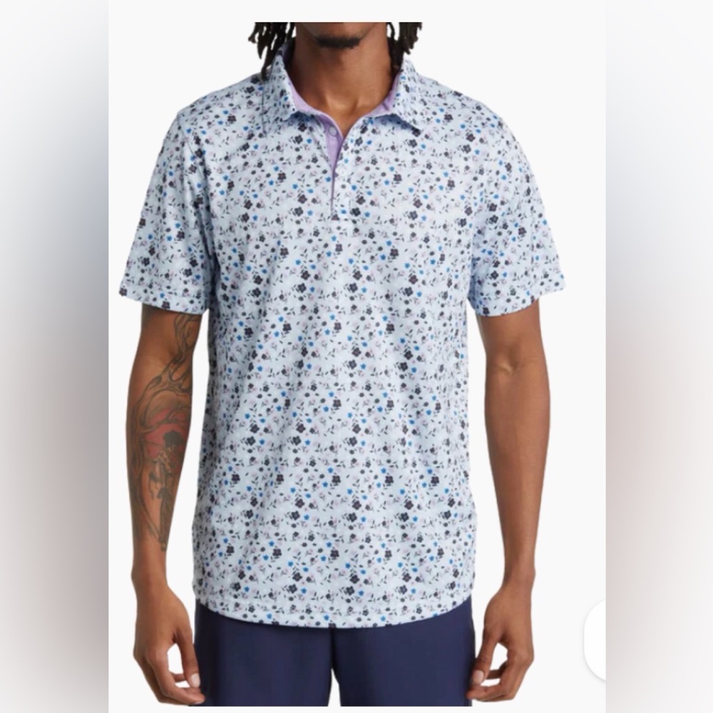 Swannies Murray Men's Polo, men’s golf shirt